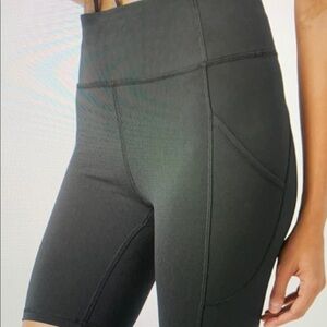 Women's Black High-Waisted Shorts